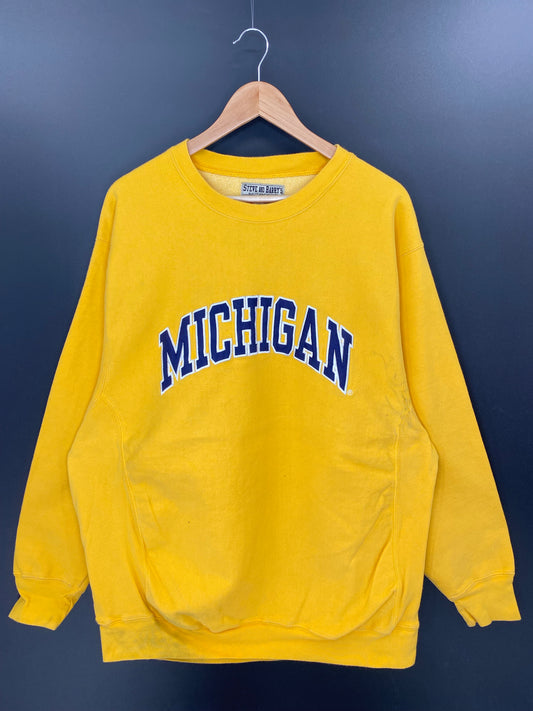 Vintage MICHIGAN Size XL College Sweat-Shirt / K8155