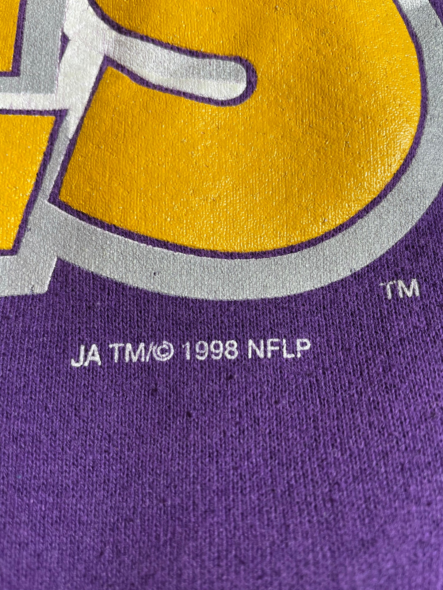 1998' MINNESOTA VIKINGS Made in USA Size XL Vintage NFL Sweat shirt / K5665