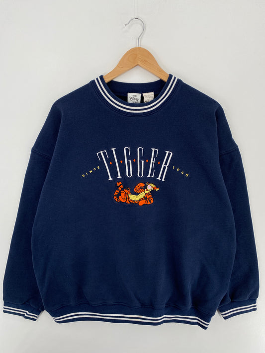 00' DISNEY TIGGER Size XL Vintage Sweat-shirt / A4704