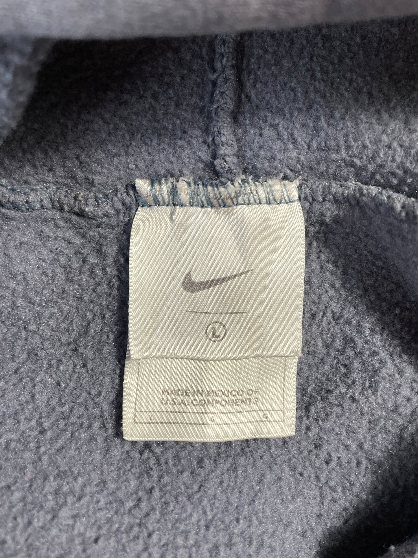 90’s NIKE CENTER SWOOSH Size L Vintage Hoodie Sweat-Shirt / A9262