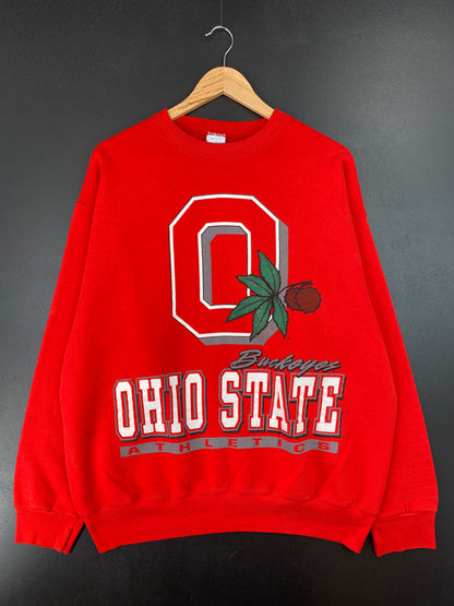 90's SALEM x OHIO STATE Made in USA Size XL Vintage College Sweat-Shirt / A7764