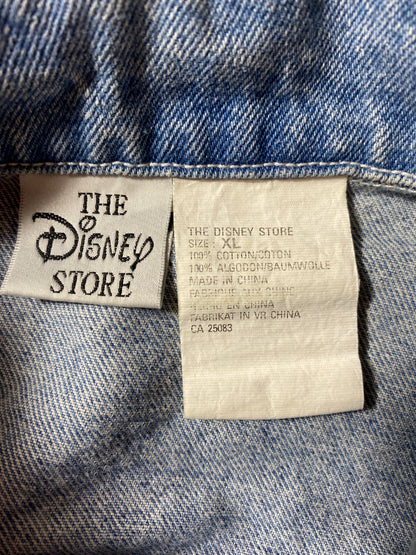 00' DISNEY WINNIE THE POOH Size XL Vintage Denim Jacket / A5882