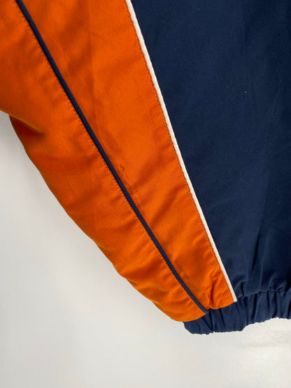 Vintage ILLINOIS Size XL College Nylon Jacket / K5968