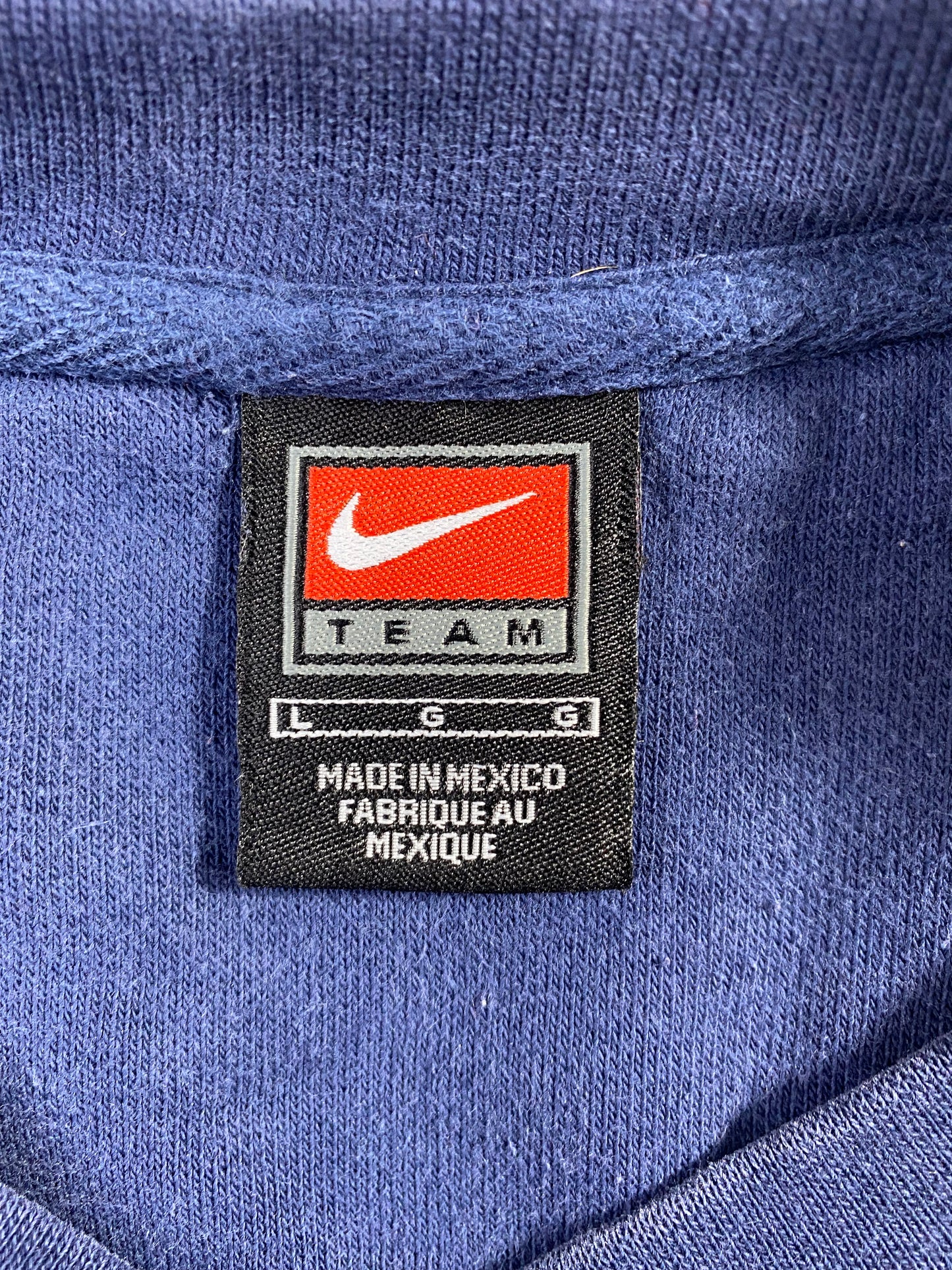 00' NIKE GONZAGA BULLDOGS Size L Vintage College Sweat-Shirts/ A815