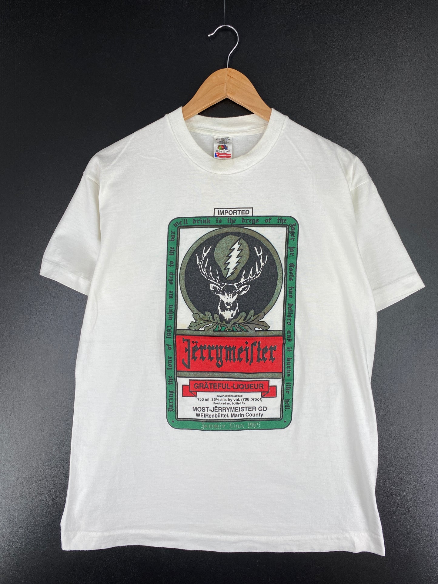 90’s JERRYMEISTER Size L Vintage Music T-Shirts / A5585