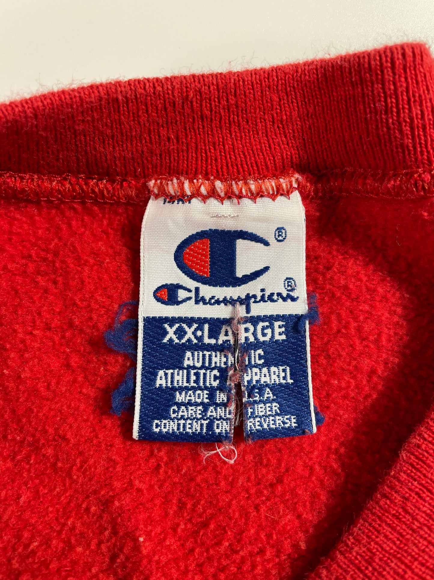 90's CHAMPION x INDIANA HOOSIERS Made in USA Size XXL Vintage College Sweat Shirt / E4964S