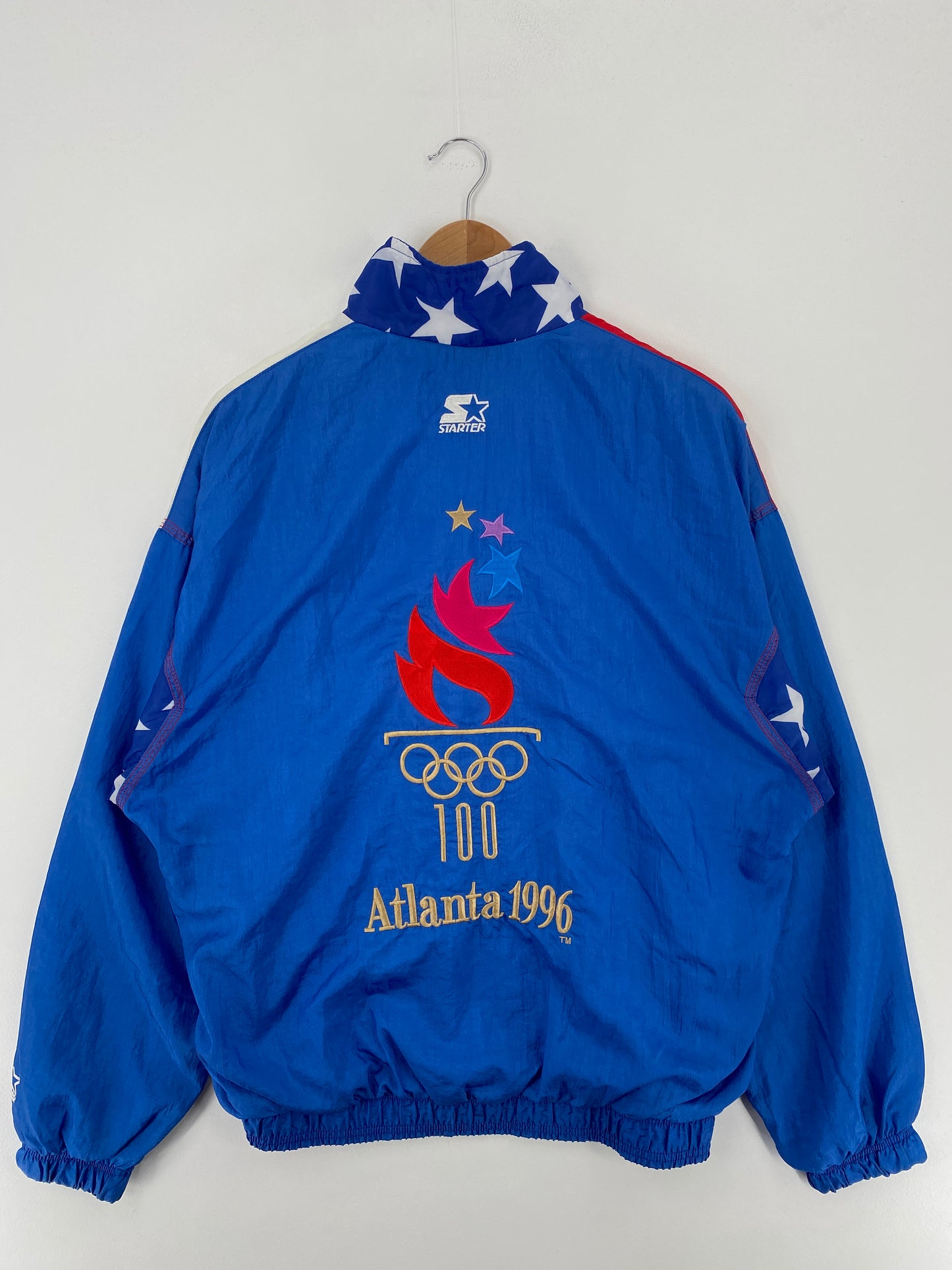 .1996 STARTER x ATLANTA OLYMPIC Size M Vintage Nylon Jacket / A3734