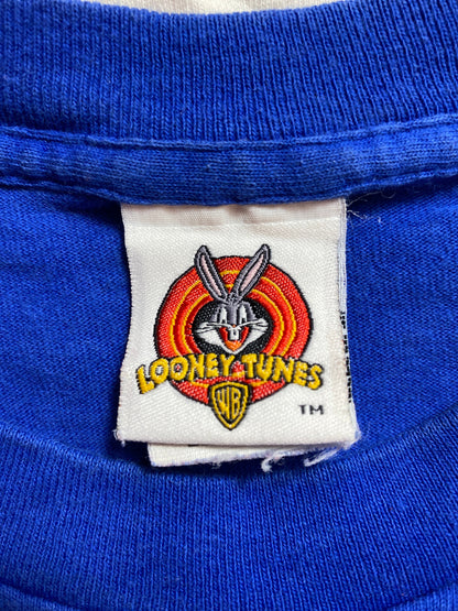 .1997 LOONEY TUNES TWEETY Made in USA Size Approx.XL Vintage T-Shirt / E1457T