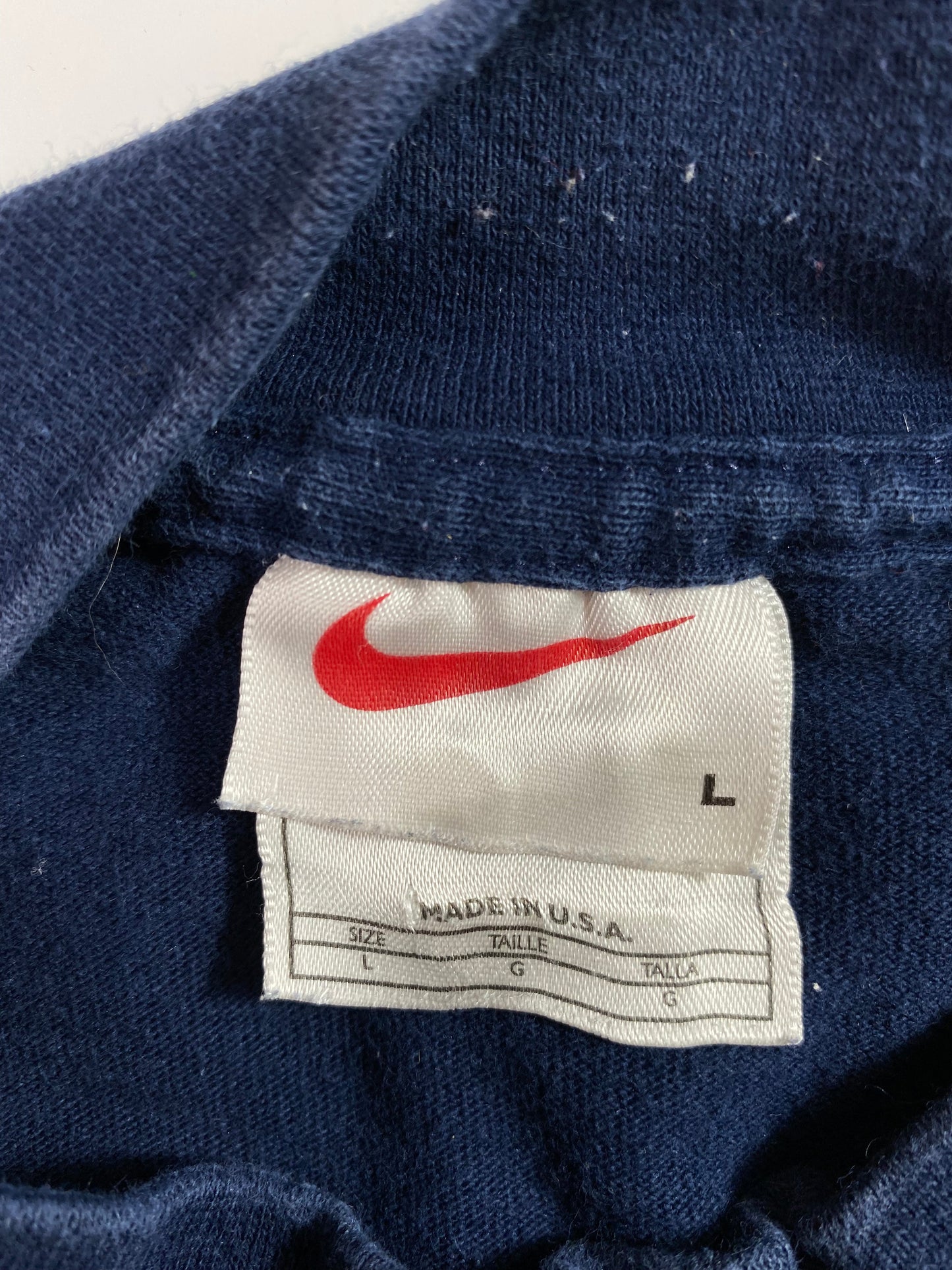 90's NIKE MINI SWOOSH Size L Vintage Long Sleeve T-shirt / E4774T