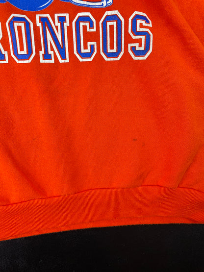 90's DENVER BRONCOS Made in USA Size XL Vintage NFL Sweat-Shirt / A7724