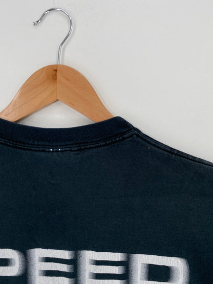 90's WINSTON DRAG RACING Size XL Vintage Racing T-Shirt / A2579