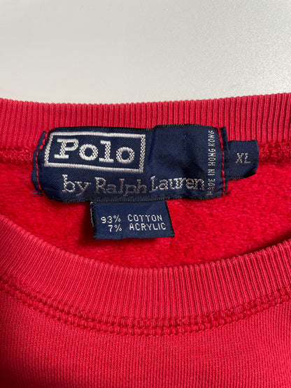 90's POLO BEAR RALPH LAUREN Size XL Vintage Sweat-shirt / E200