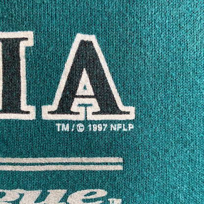 1997 PHILADELPHIA EAGLES Made in USA Size XL NFL Sweat-shirt / A8711