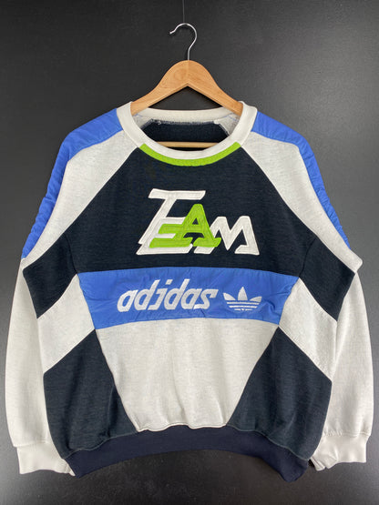 .90’s TEAM ADIDAS Size No Tag(Approx.M) Vintage Sweat-shirt / A5220