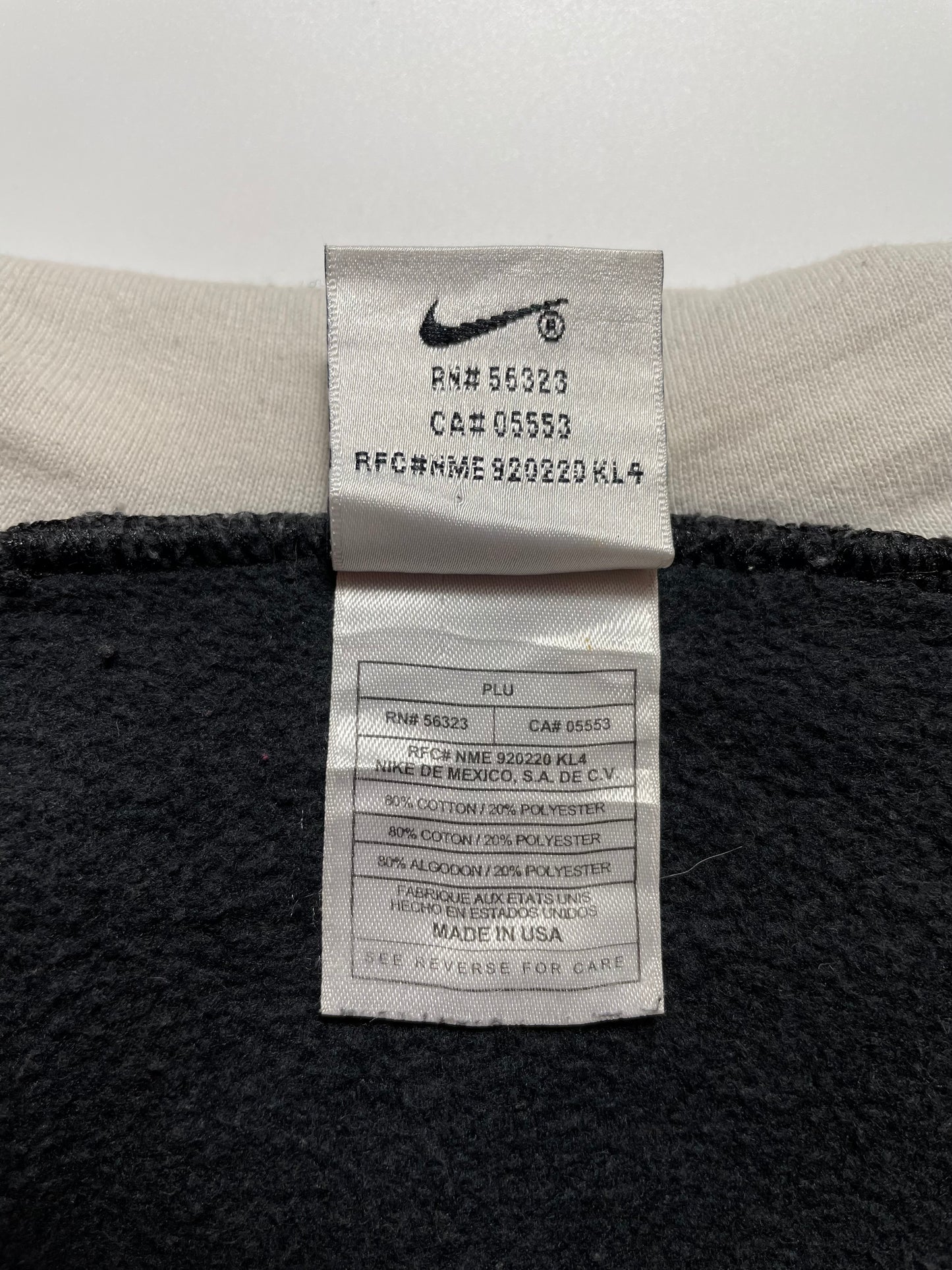 90’s NIKE Made in USA Size L Vintage Hoodie Sweat-Shirt / K5698