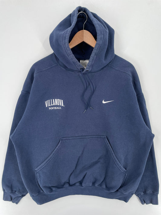 00' NIKE VILLANOVA SOFTBALL Size L College Hoodie Sweat-Shirt / A2172
