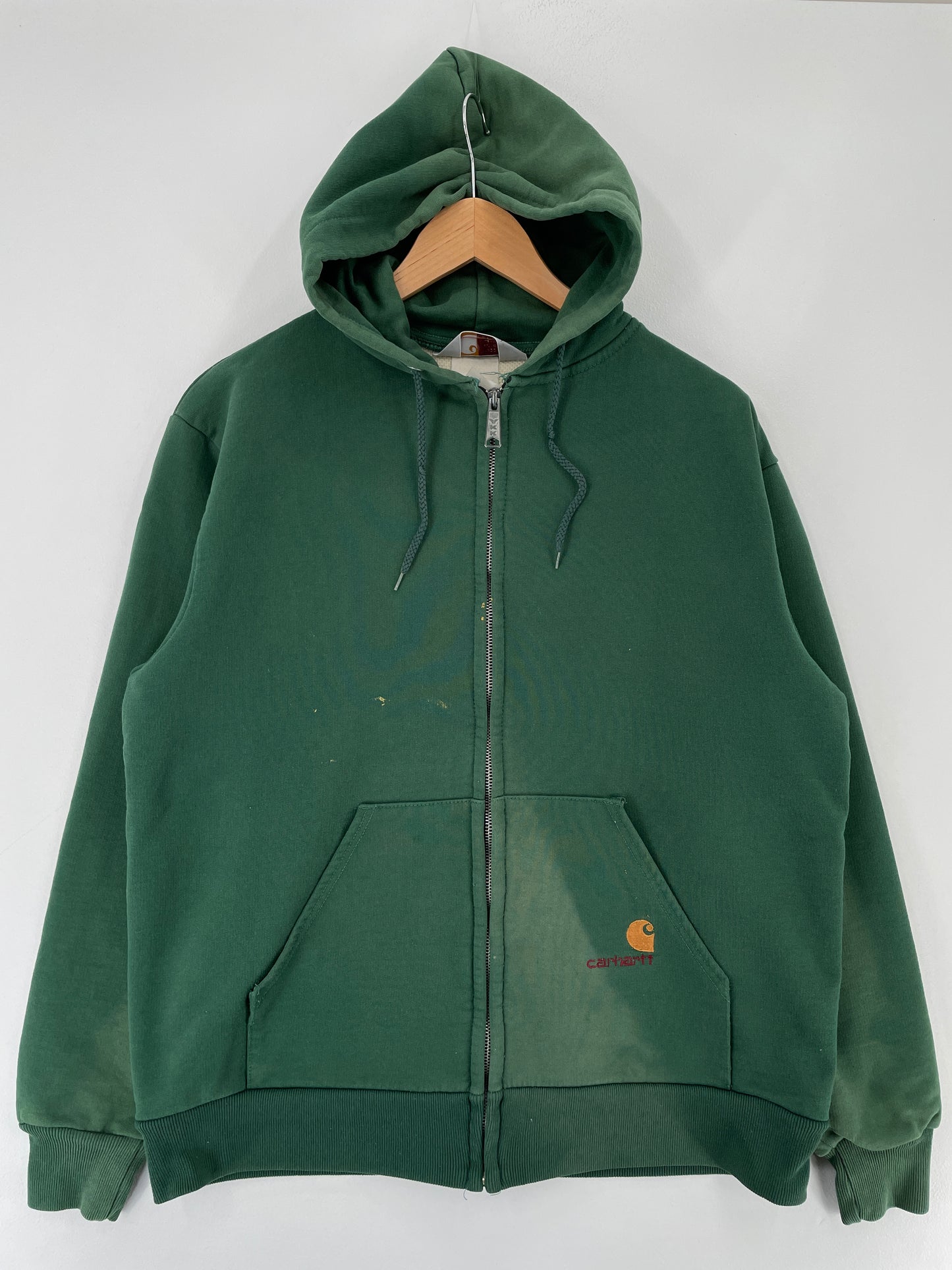 Vintage CARHARTT Size Approx.L Zip-Up Hoodie Sweat-Shirt / E6743S
