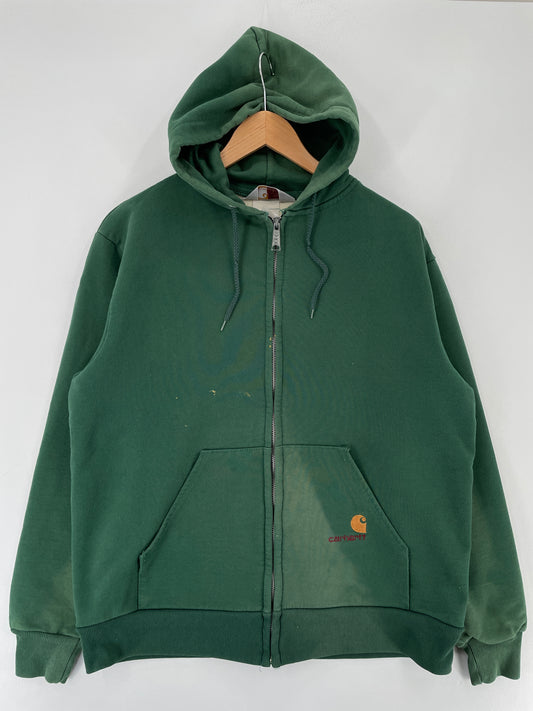 Vintage CARHARTT Size Approx.L Zip-Up Hoodie Sweat-Shirt / E6743S