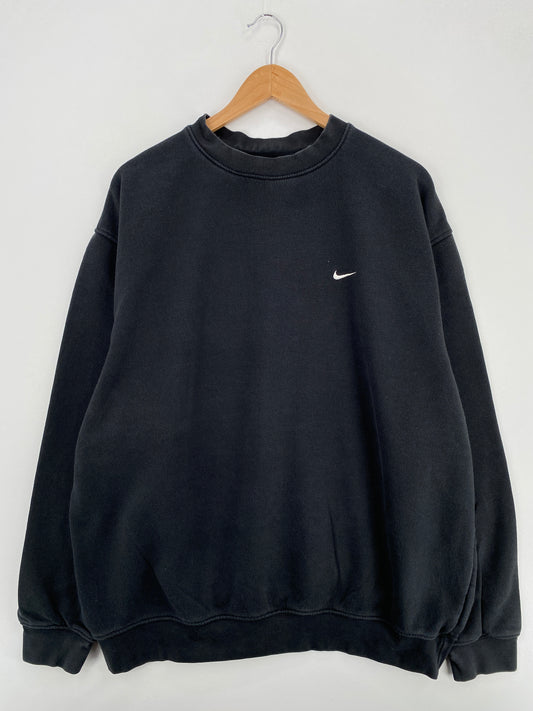 00' NIKE MINI SWOOSH Size XL Vintage Sweat-shirt / A6439