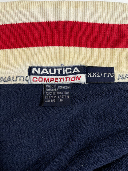 90’s NAUTICA COMPETITION Size XXL Half Zip-up Sweat-Shirt / A7080