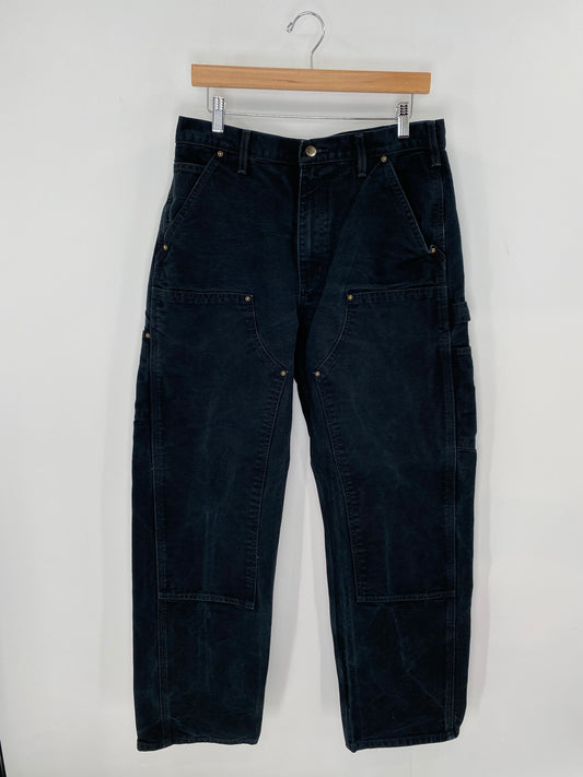 Vintage CARHARTT Double Knee Size W33xL31.5 Duck Pants / K8063