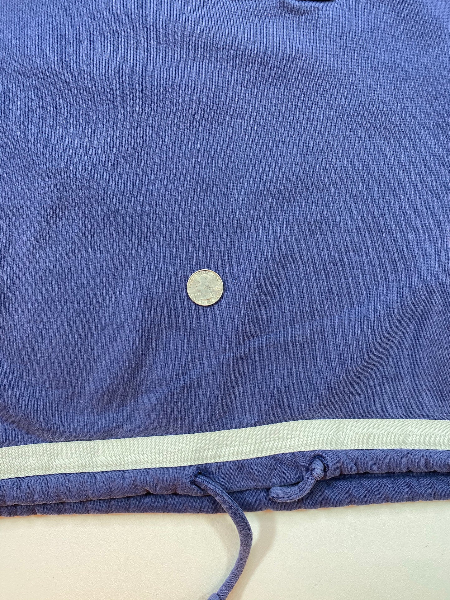 90’s NIKE Size M Damaged Vintage Half-zip Hoodie Sweat-shirt  / 6004
