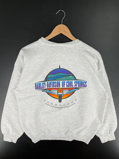 1996 HARLEY DAVIDSON Size No Tag(Approx.L) Vintage Sweat-shirt / A4291