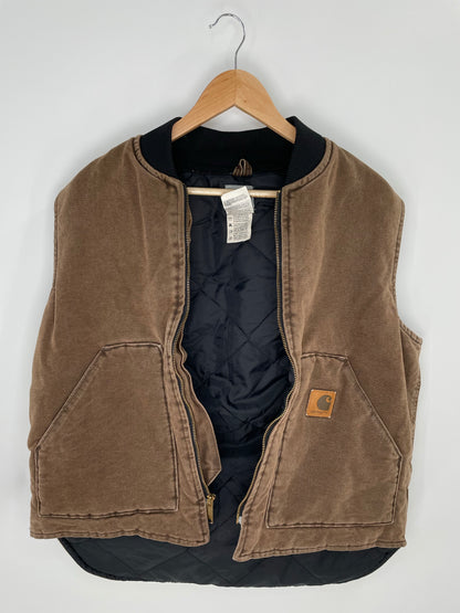 90's CARHARTT Made in USA Size L Vintage Vest / K8083