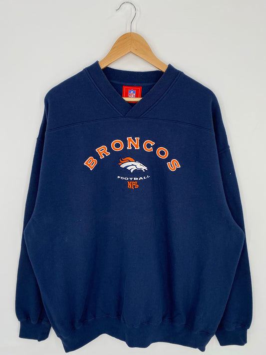 Vintage DENVER BRONCOS Size XXL Vintage NFL Sweat-Shirts / K7369