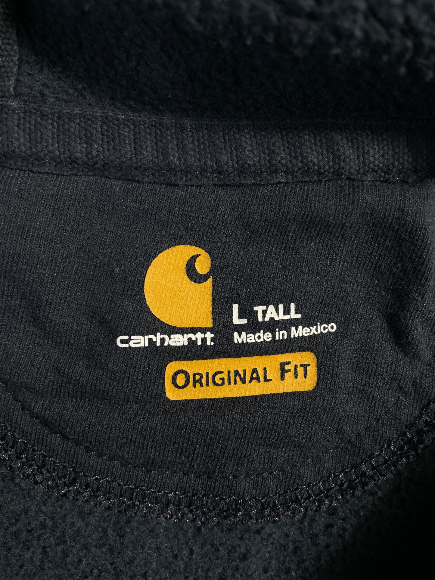 Vintage CARHARTT Size L Hoodie Sweat-Shirt / E3982S