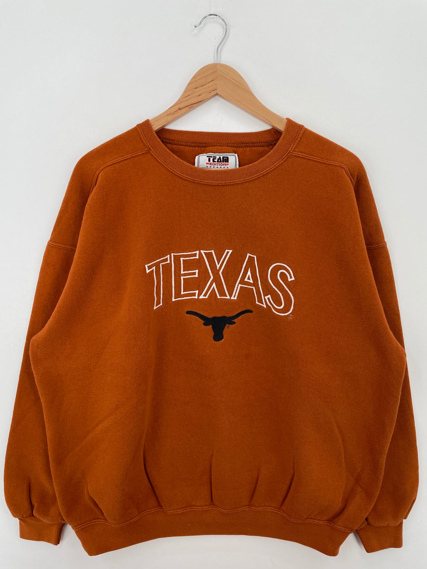 90's TEXAS Made in USA Size XL Vintage College Sweat-Shirt / A6863