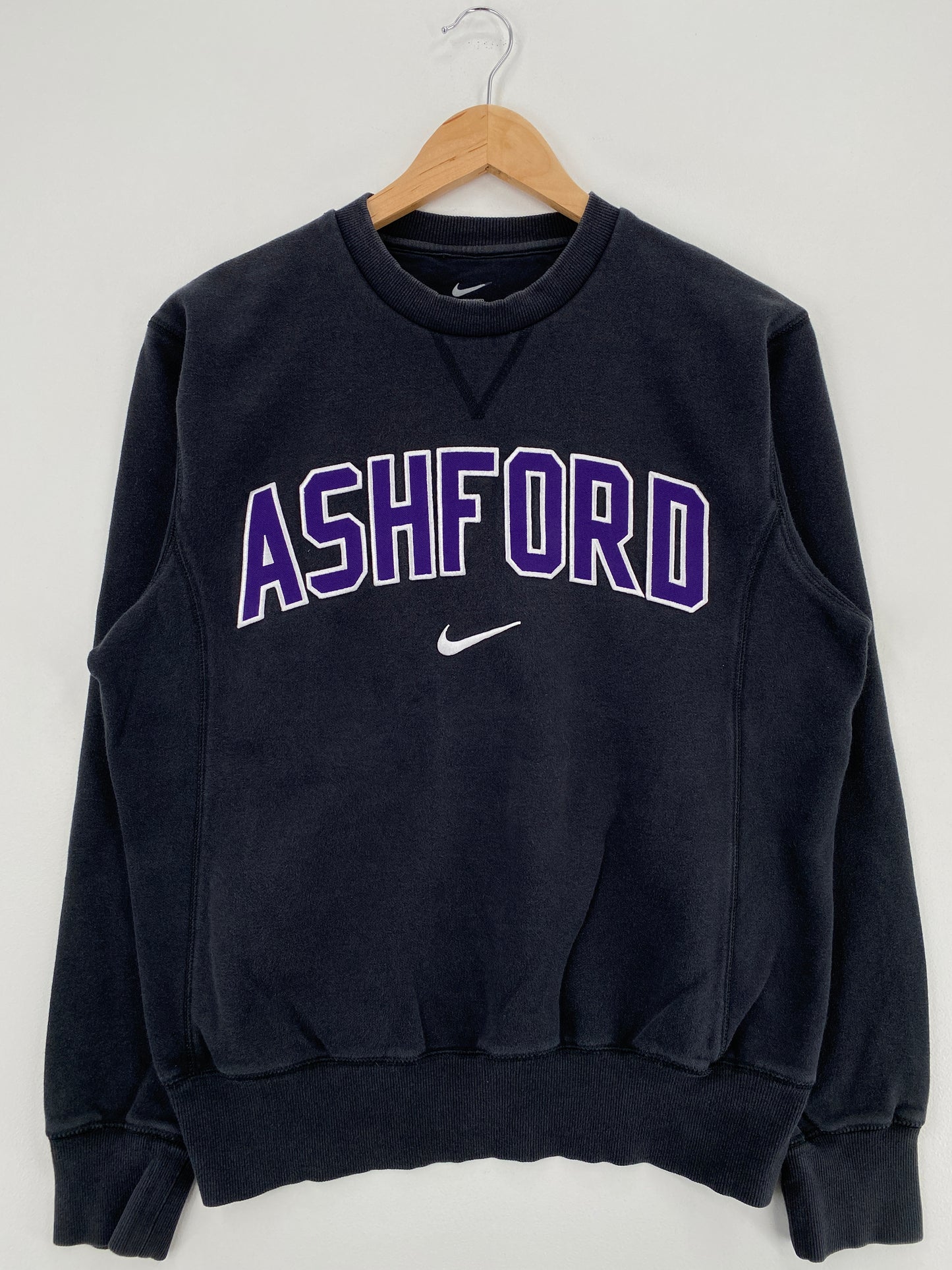 Vintage NIKE ASHFORD Size S Vintage College Sweat-Shirt / A4030