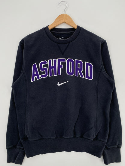 Vintage NIKE ASHFORD Size S Vintage College Sweat-Shirt / A4030