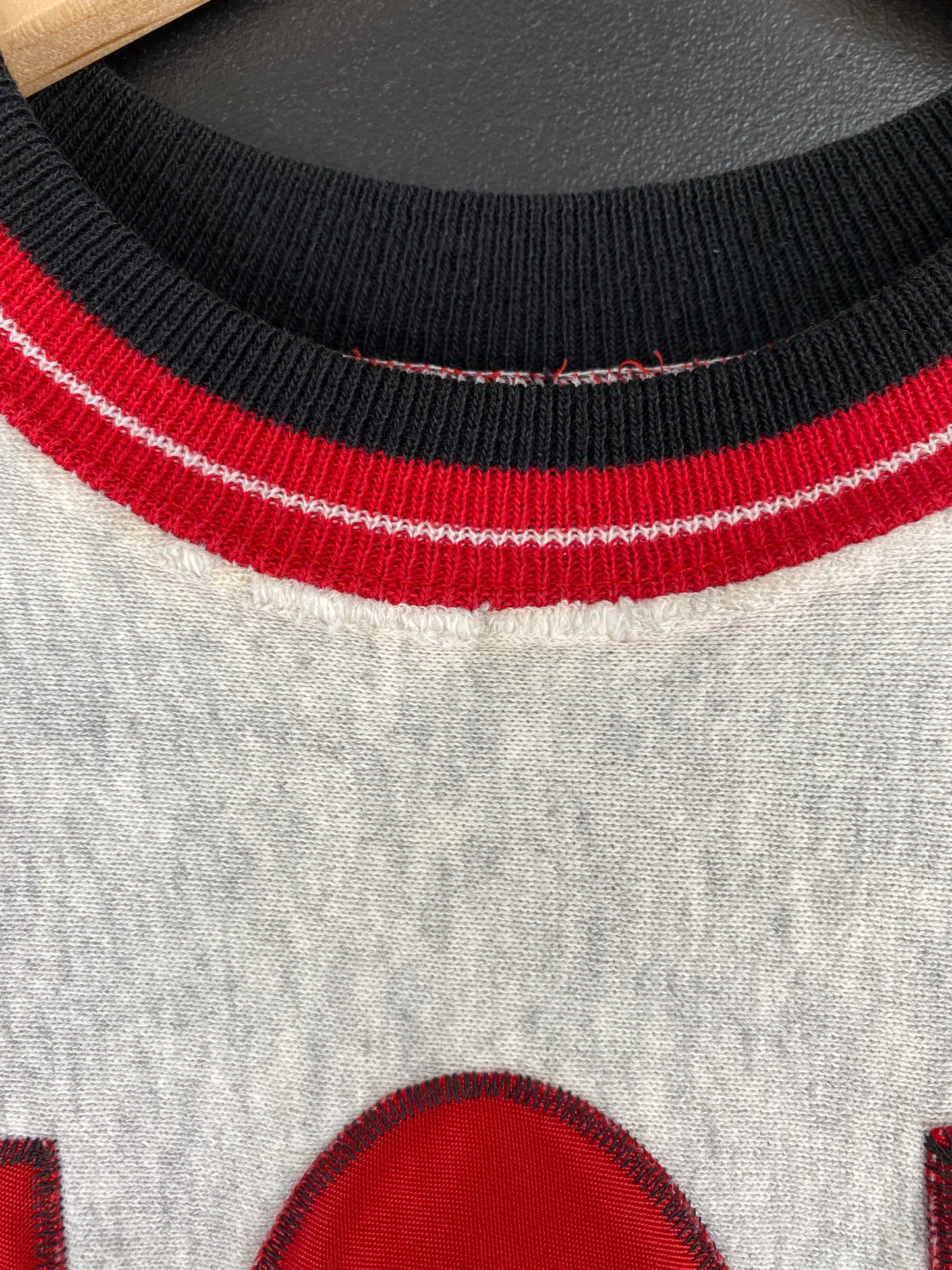 90's WISCONSIN Made in USA Size M Vintage College Sweat-shirt / A4910