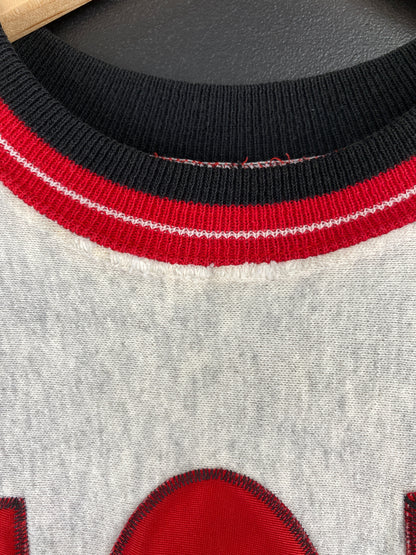 90's WISCONSIN Made in USA Size M Vintage College Sweat-shirt / A4910