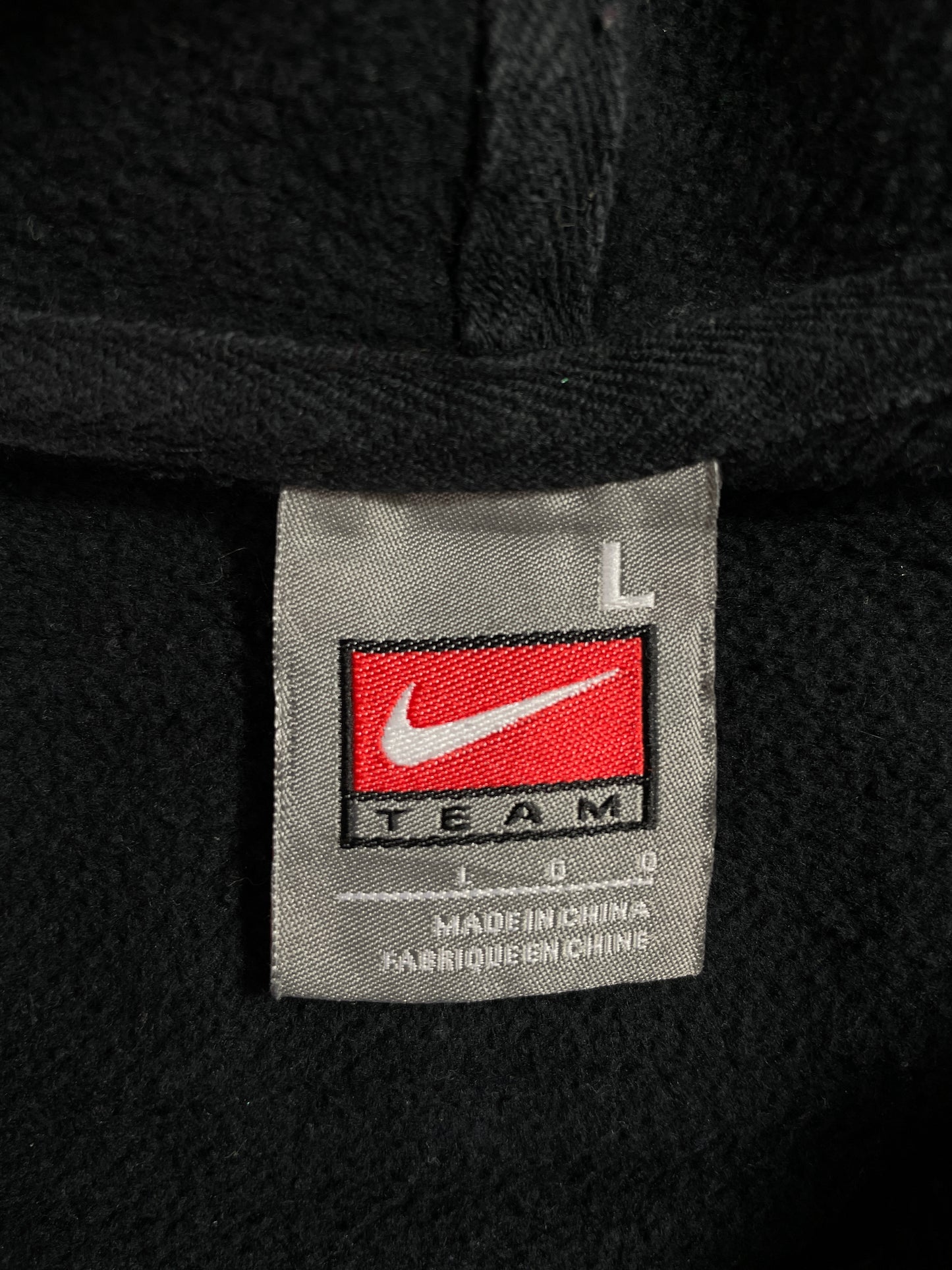 00' NIKE x OREGON Size L Vintage College Hoodie Sweat-shirt / E3535S