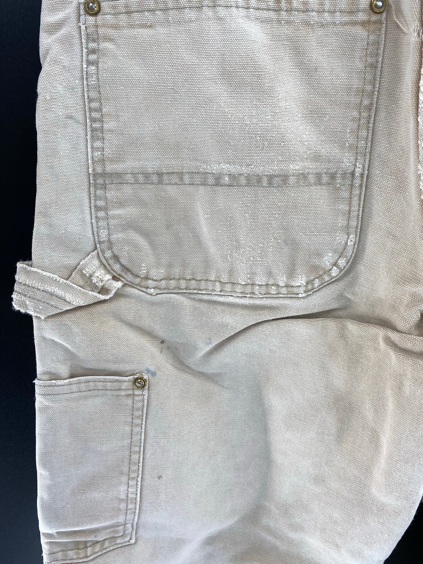 Vintage CARHARTT Size No tag (Approx. 31 x 29) Double Knee Duck Pants / K6520