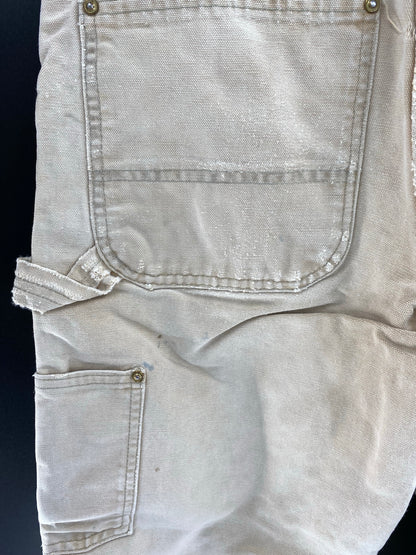 Vintage CARHARTT Size No tag (Approx. 31 x 29) Double Knee Duck Pants / K6520