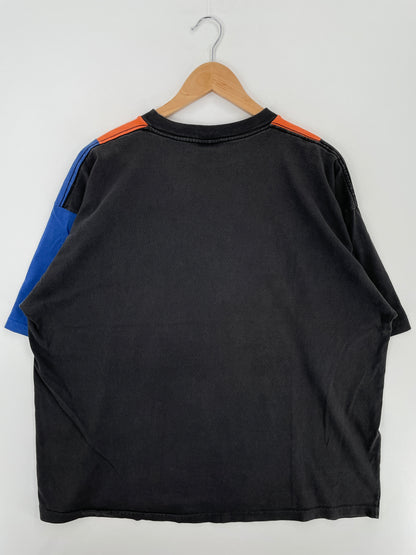 90's NEW YORK KNICKS Made in USA Size XXL Vintage NBA T-Shirt / A4489