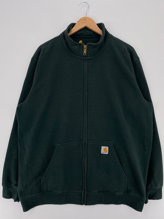 Vintage CARHARTT Size XL Zip-Up Sweat-Shirt  / A1655
