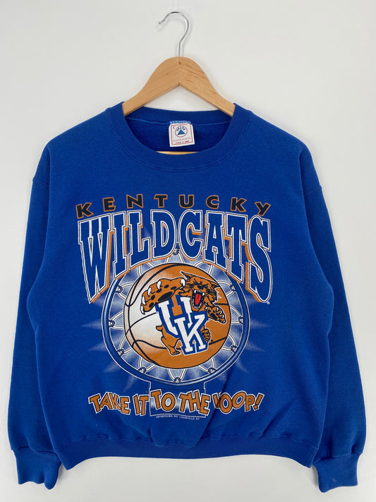 90’s KENTUCKY WILDCATS Made in USA Size L Vintage College Sweat-Shirts/ A216