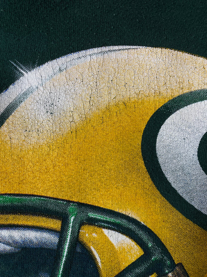1996 GREENBAY PACKERS MADE IN USA Size XL Vintage NFL Sweat shirt / K48