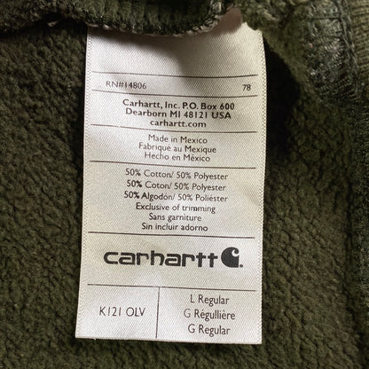 Vintage CARHARRT Size L Hoodie Sweat Shirt / A8391