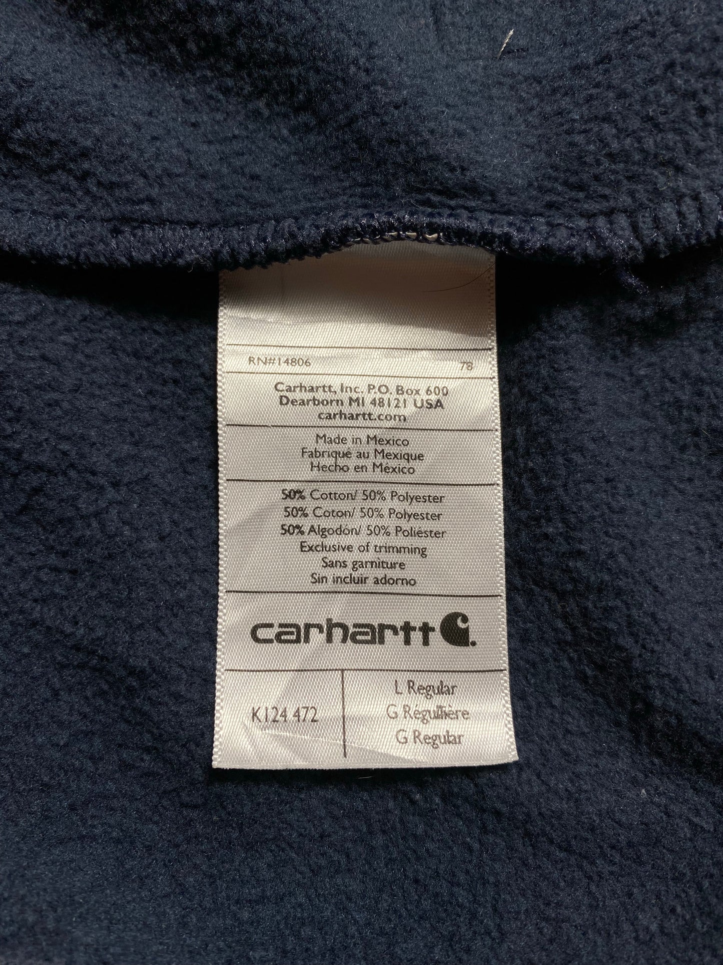 Vintage CARHARTT Size L Sweat-Shirt / E126