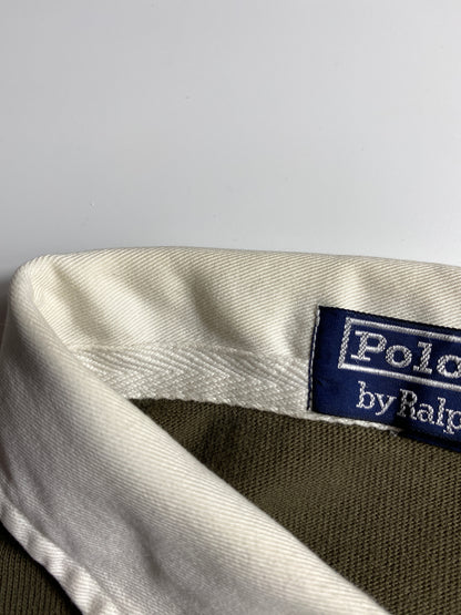 90's Polo Ralph Lauren Size XL Vintage Rugby-Shirts / K2654