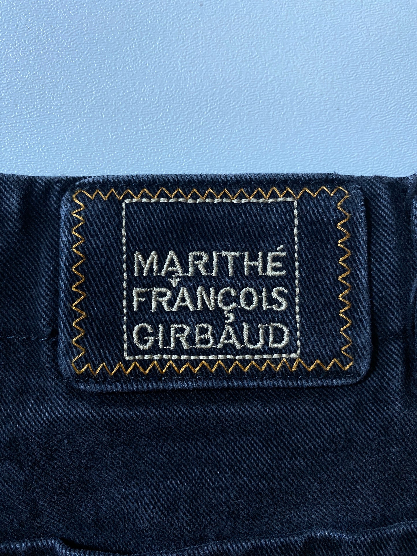 Vintage MARITHÉ + FANÇOIS GIRBAUD Size W40xL32 Vintage Denim Pants / A9063