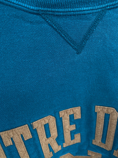 90's NOTRE DAME Size M Vintage Sweat shirt / K6395