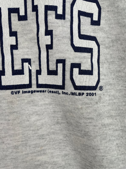 2001 NEW YORK YANKEES Size XL Vintage MLB Sweat-Shirt / E4335S