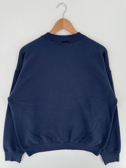 90's DISNEY MICKEY GOOFY DONALD DUCK Made in USA Size L Vintage Sweat-Shirt / A2589