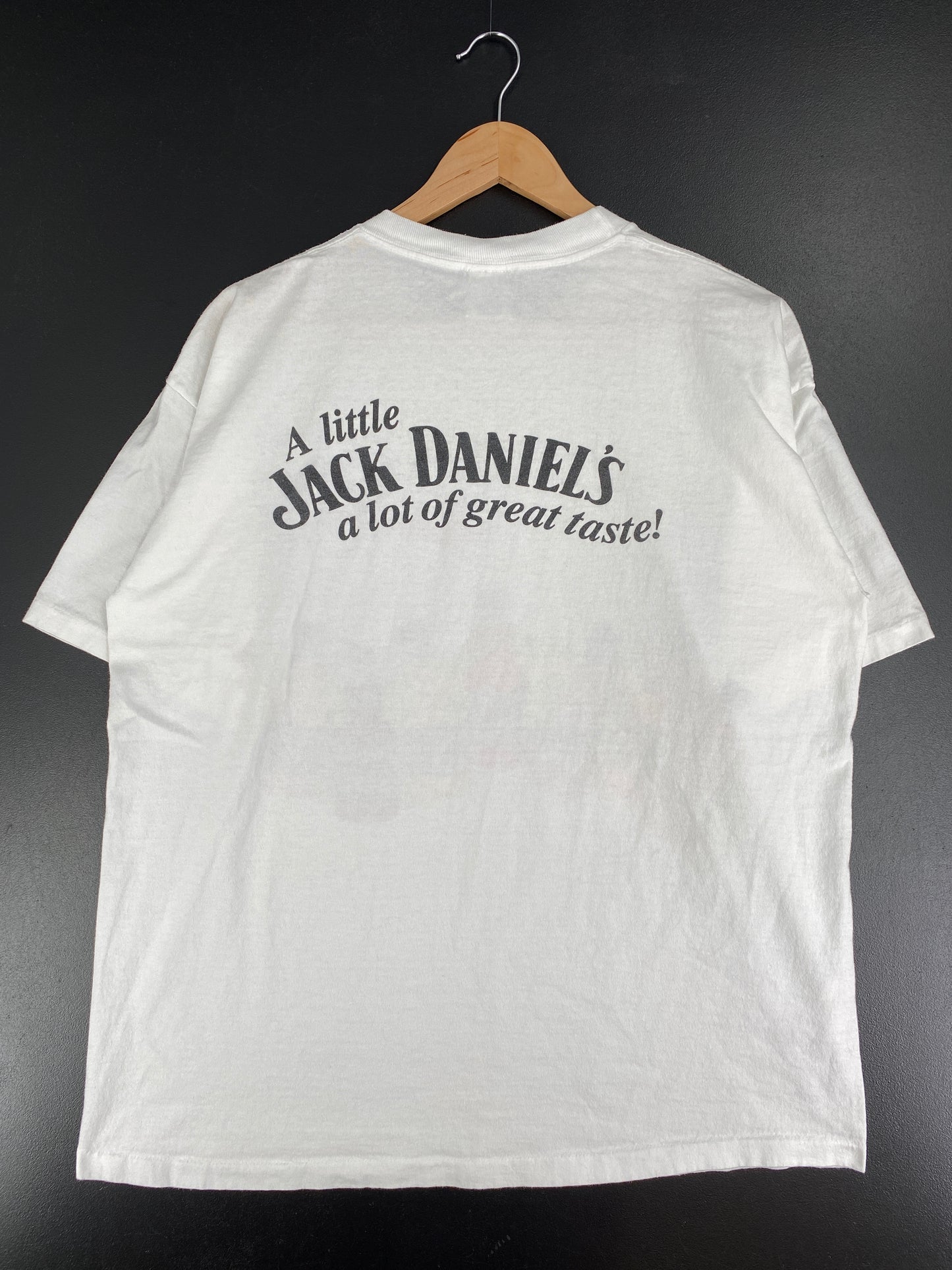 90's JACK DANIELS FLAVORS Made in USA Size XL Vintage T-Shirt / A5197